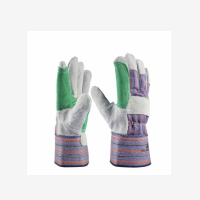 代尔塔204208-10 KEVLAR A级双 层牛皮手套 DS208