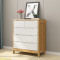 冀华美实木收纳柜带抽斗柜-D-05#拆装五斗柜804*400*945mm原木色