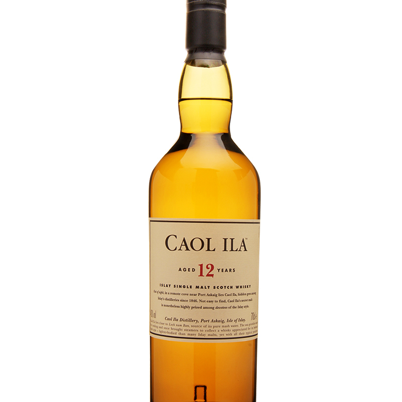 卡尔里拉(Caol Ila)洋酒 12年陈酿艾雷单一麦芽苏格兰威士忌700ml