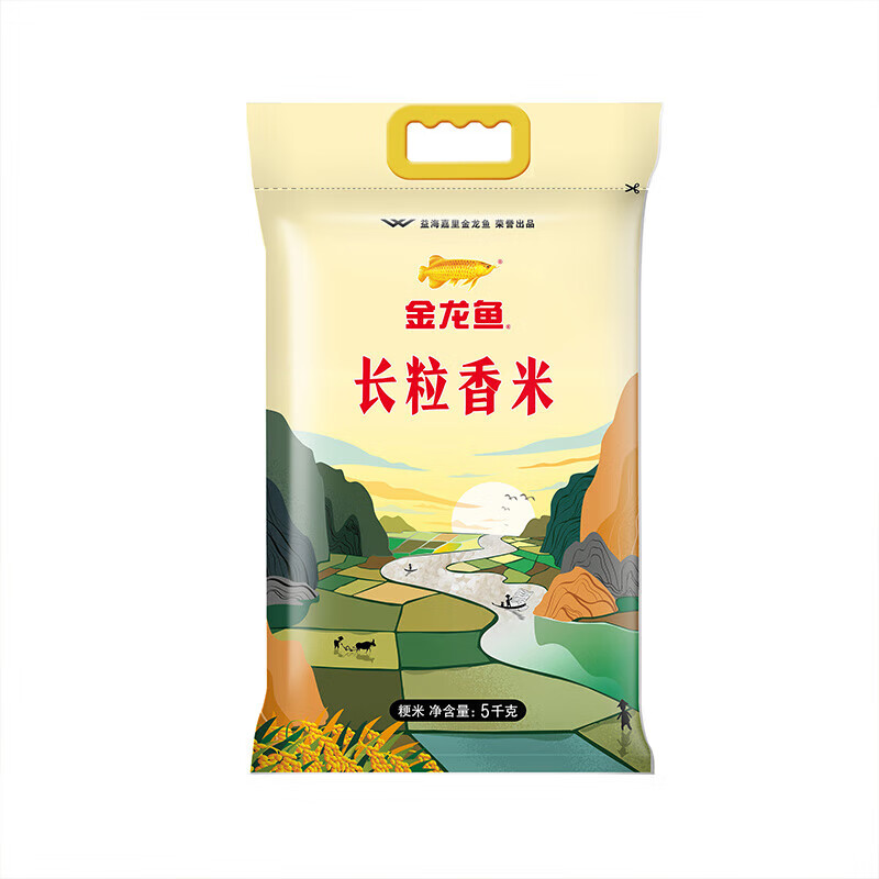 金龙鱼长粒香大米5KG(新老包装交 替发货)高清大图