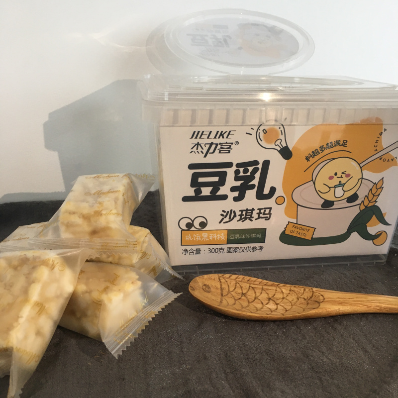 杰力客 豆乳沙琪玛 300g/盒