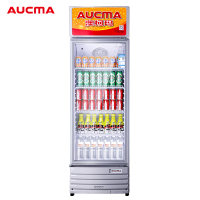 澳柯玛(AUCMA) 展示柜SC-327NE 327升商用单门冷藏展示柜冰柜保鲜饮料柜啤酒柜超市立式冰箱冰柜饭店餐饮