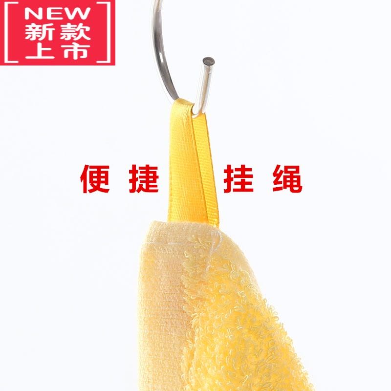 可莉允7条优惠装竹纤维方巾婴儿童幼儿园小毛巾白色洗脸面巾比柔软图片