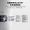 美的(Midea)空气净化器 家用除甲醛净化器 除雾霾除菌净化器极地白除甲醛低耗材 空气净化器KJ800G-H Pro