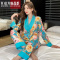 SHANCHAO高级感奢华睡衣女长袖薄款冰丝春天可外穿家居服套装