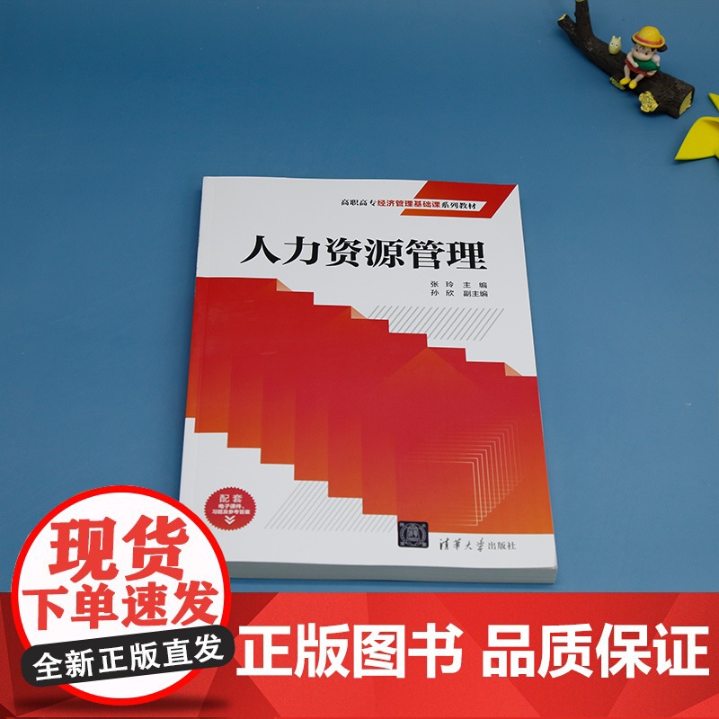 正版新书人力资源管理 张玲、孙欣 清华大学出版社 人力资源管理—高等职业教育—教材高清大图