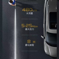 闪电客无线洗车机高压水枪车用家用便携式刷车抢功率锂电池清洗器322E