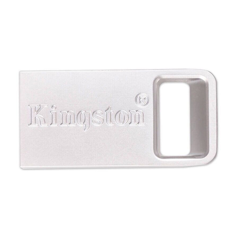 金士顿(Kingston)DTMC3 128GB U盘 USB3.1 优盘读速100Mb/s高速大容量金属迷你闪存盘银色
