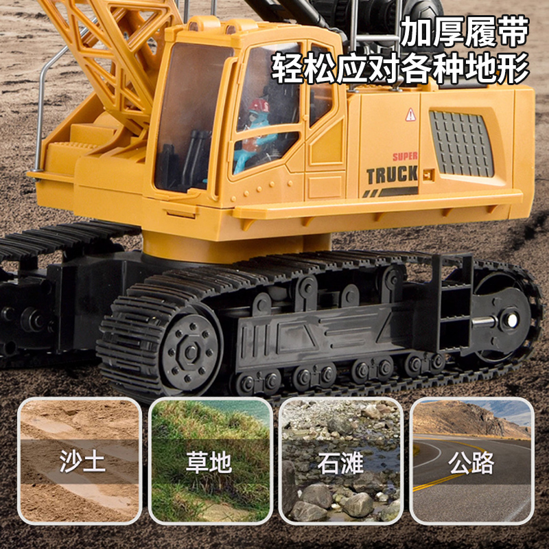 遥控合金起重机高清大图