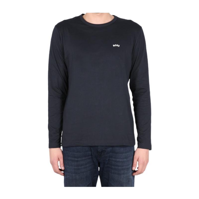 Hugo boss雨果波士长袖T恤男透气舒适百搭耐穿纯棉修身简约