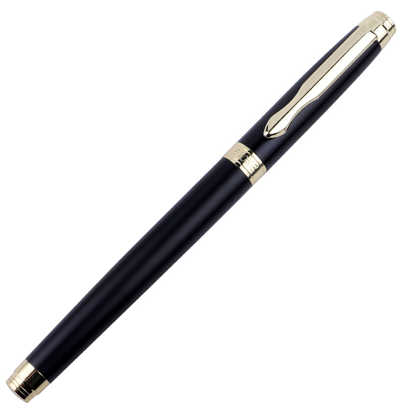 宝克(BAOKE)1PC109 宝珠笔0.7黑色商务办公会议签字笔 1支/卡 1卡高清大图