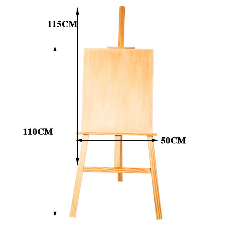 素描画板画架写生画架 画板木质4开画板 木质1.5米1.7米画架画架