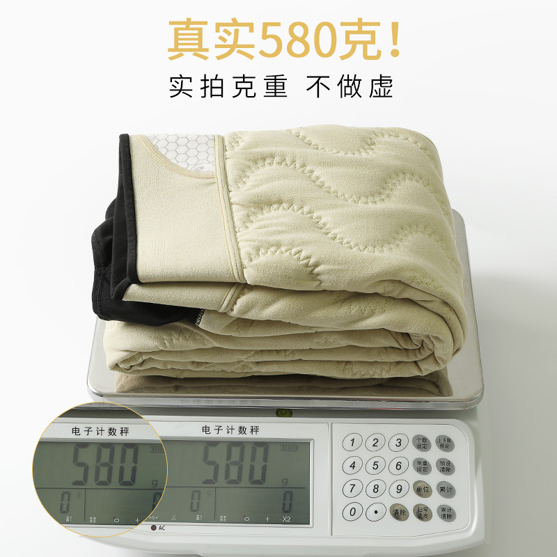 浪莎蚕丝棉裤女冬季外穿加绒加厚打底裤高腰大码东北特厚保暖裤