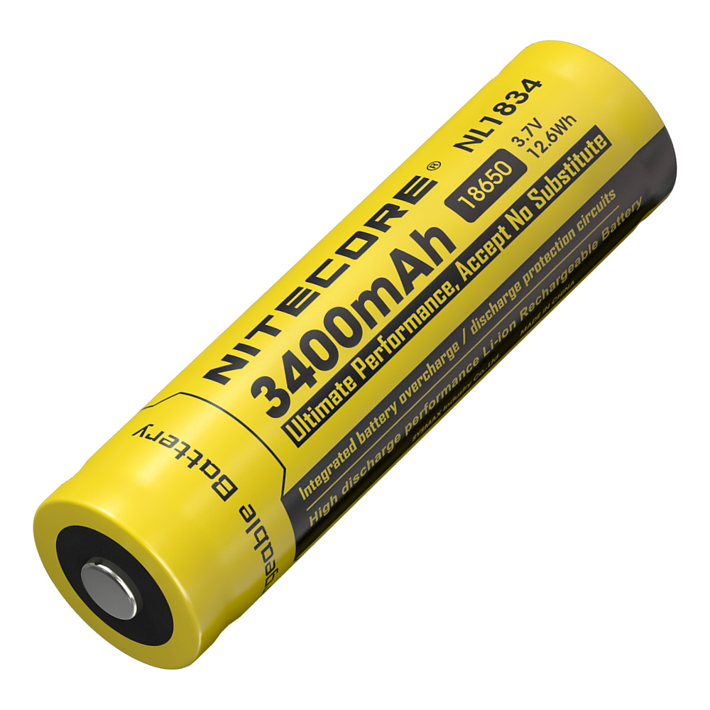 2016新版nitecore奈特科尔18650锂离子可保护充电电池nl18232300毫安