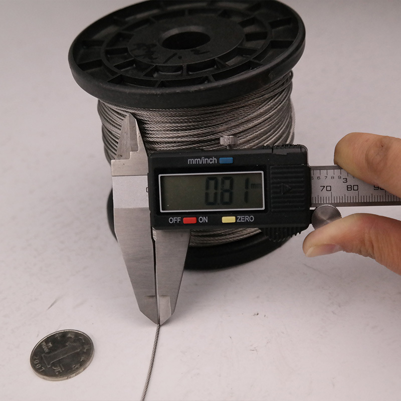 闪电客304不锈钢钢丝绳细软 1 1.