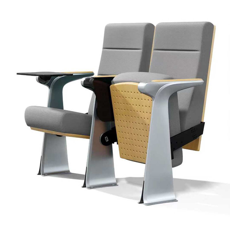鑫金虎礼堂椅剧院椅联排椅带写字板 五连排单位价400*550*980mm高清大图