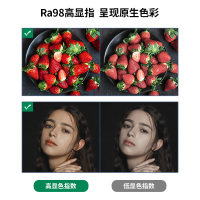 雷士照明led嵌入式筒灯全光谱防眩护眼筒射灯家用高亮高显指天花无主灯