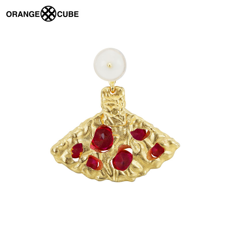 orangecube 梦幻甜心系列 个性女士穿搭潮流 浆果幻想耳饰饰品送女朋友