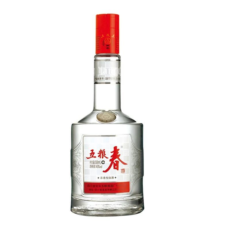 【70％OFF】 五粮液五粮春45度浓香型白酒500ml*6瓶整箱装【价格图片品牌报价 その他