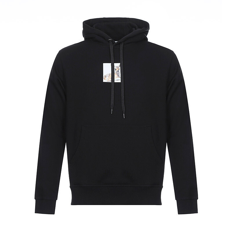 burberry博柏利情人节礼物男款棉质连帽卫衣运动衫80223741