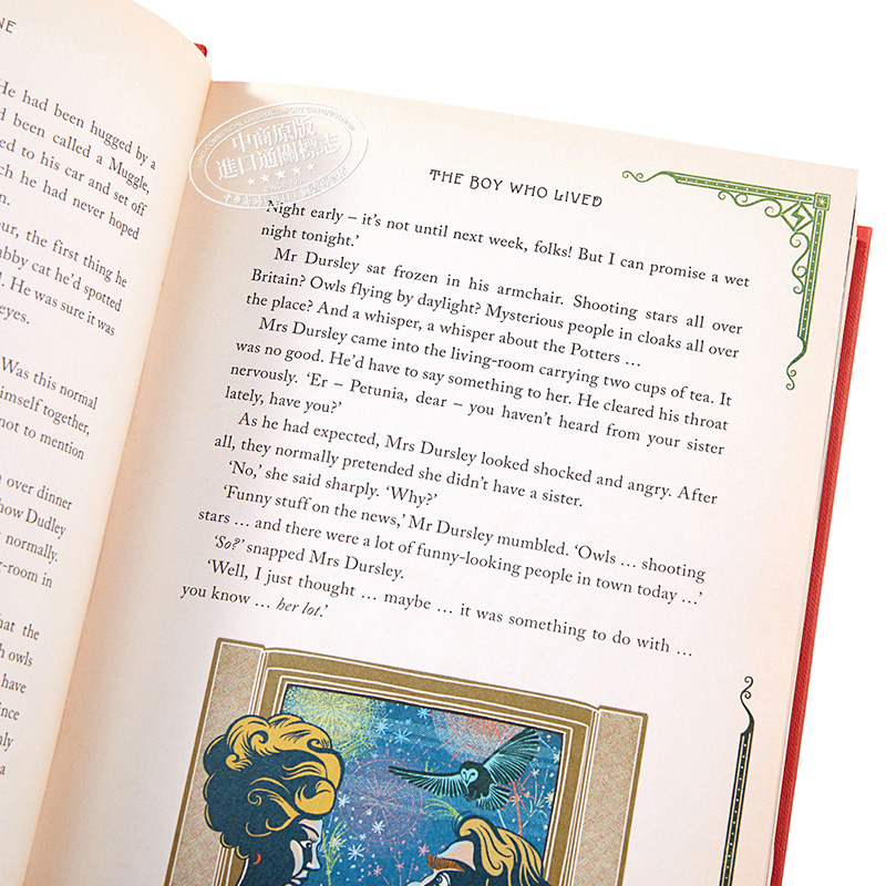 [正版]MinaLima 哈利波特与魔法石精装互动书 英文原版 JK罗琳 Harry Potter and the S高清大图