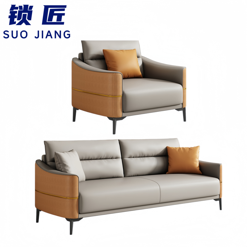 锁匠 沙发组合3+1组高清大图