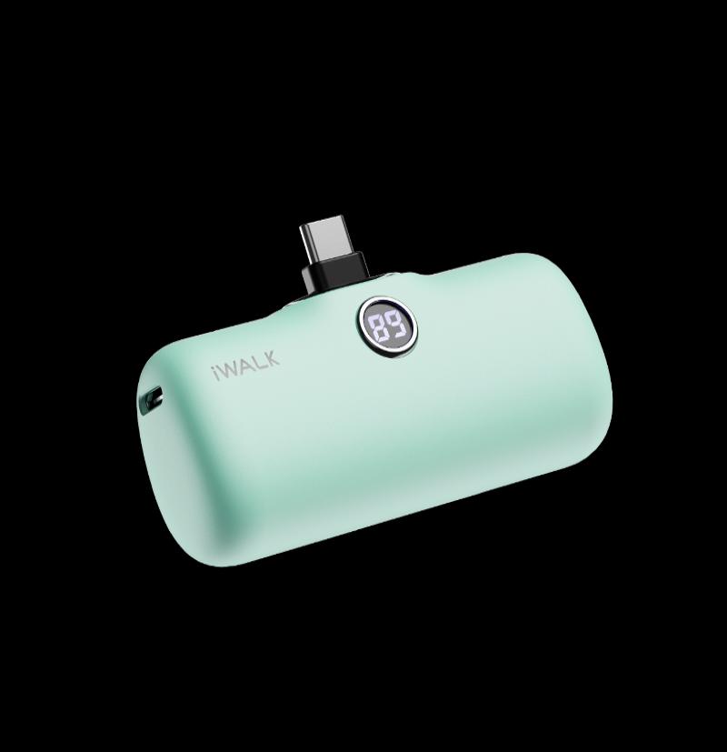 爱沃可/iWALK DBL5000PC18W快充口袋宝5代 绿色高清大图