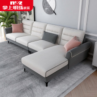掌上明珠 意式布艺沙发多人位客厅家具小户型实木框架现代家具SF-DS126