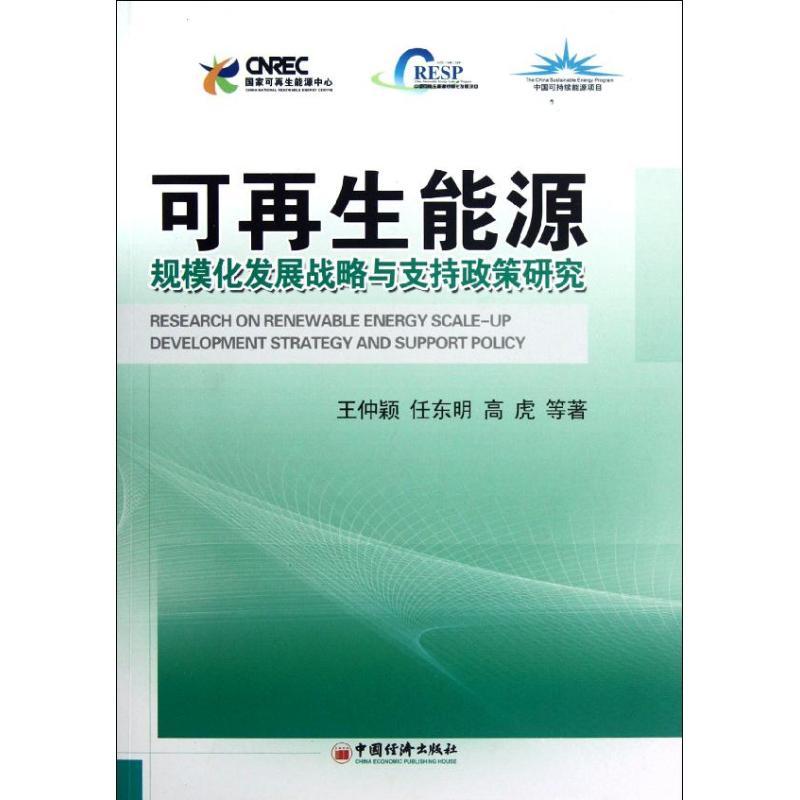 正版新书】可再生能源规模化发展战略与支持政策研究王仲颖978751