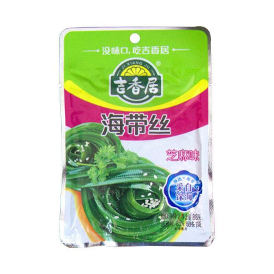 吉香居海带丝芝麻味88g