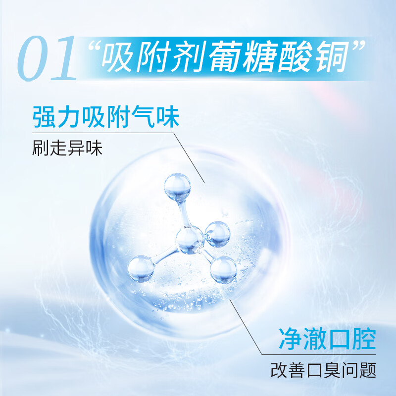 狮王(Lion)DENT 进口抗口臭牙膏专研抑菌去口臭牙膏清新口气 85g*3高清大图
