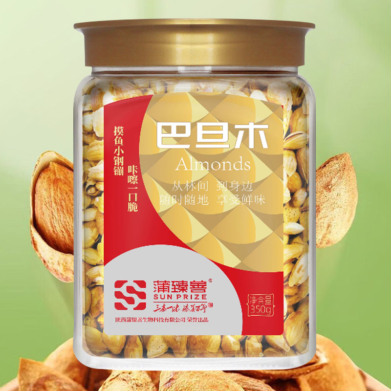 蒲臻善巴旦木果仁饱满口感酥脆天然原材保留醇厚本味350g高清大图