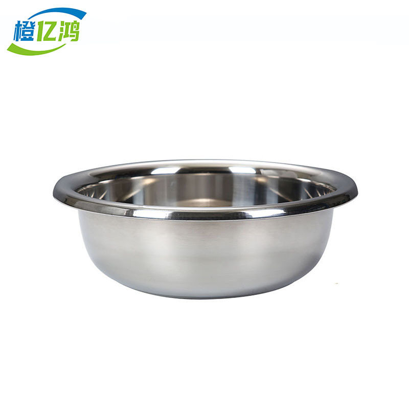 橙亿鸿 304不锈钢盆 特厚洗菜盆 面盆 斗盆 32cm/个高清大图