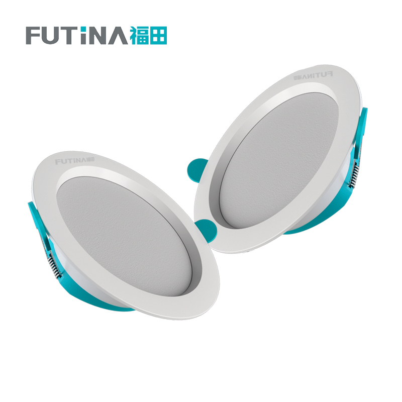 福田 LED筒灯 吊顶孔灯嵌入式洞灯过道走廊灯 单位：个高清大图