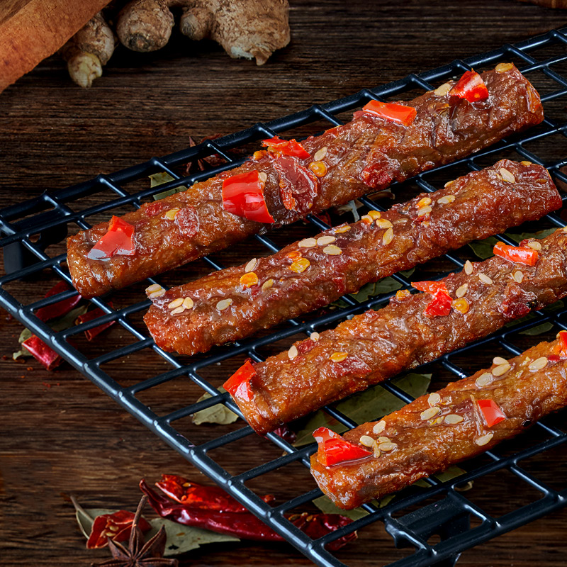 蜀道香 蜀味卤辣牛肉干100g*5袋 特色卤辣味高清大图