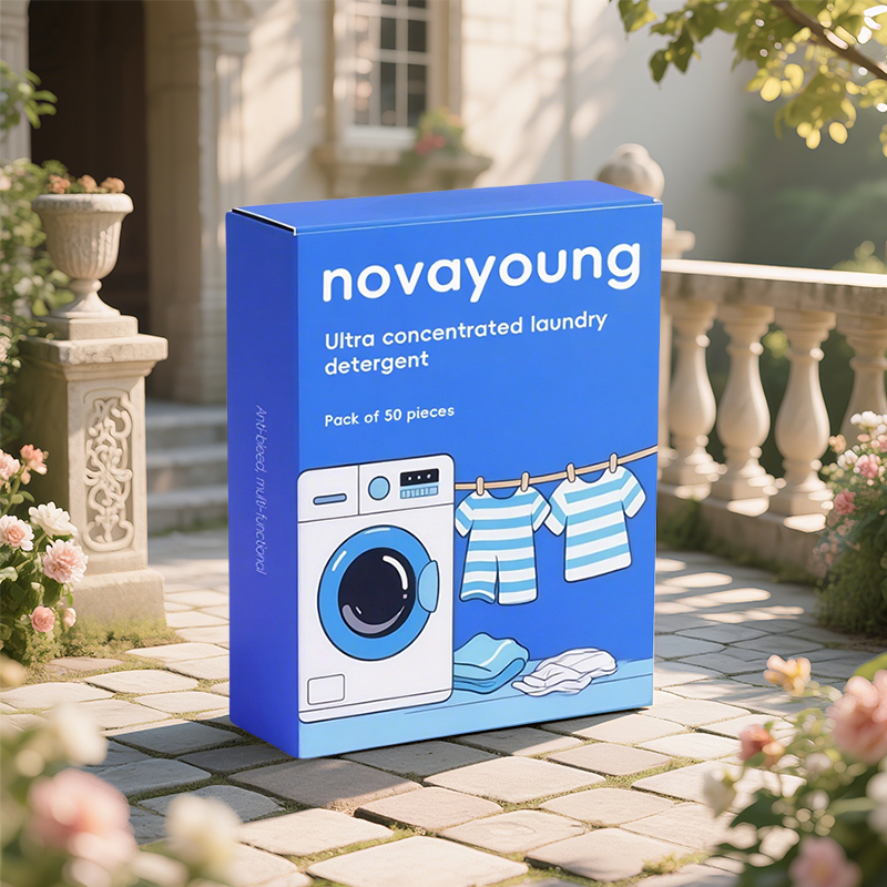 novayoung N1027超浓缩洗衣片50片装 洗衣片(计价单位:盒)蓝色高清大图