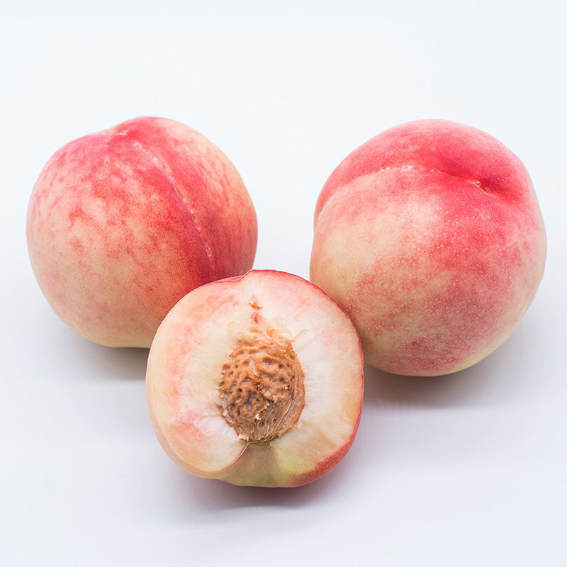 新鲜金秋红蜜桃带箱5斤装8-12个香甜现摘现发毛桃子