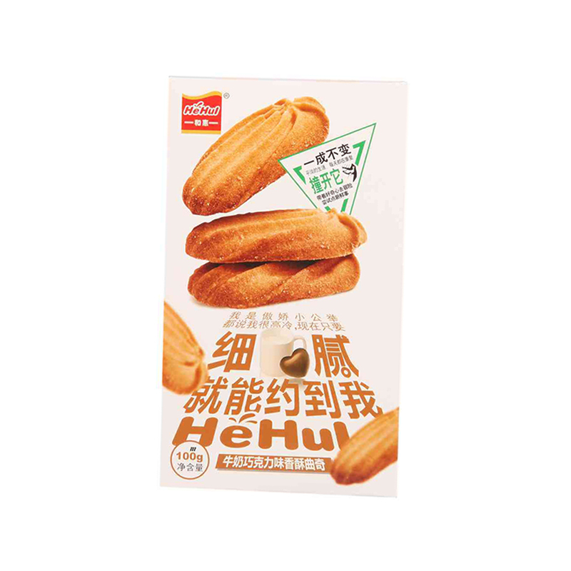 和惠牛奶巧克力味香酥曲奇100g