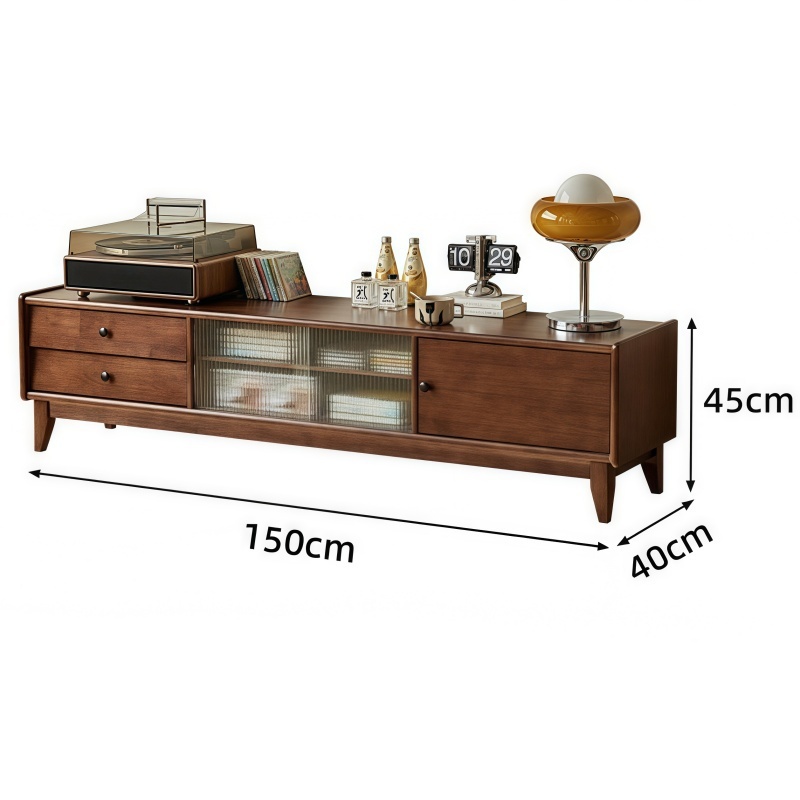 豫龙都实木电视柜1.5m个高清大图