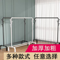 法耐简易晾衣架落地折叠阳台晒衣服架子家用卧室家用晾衣杆折叠挂衣架