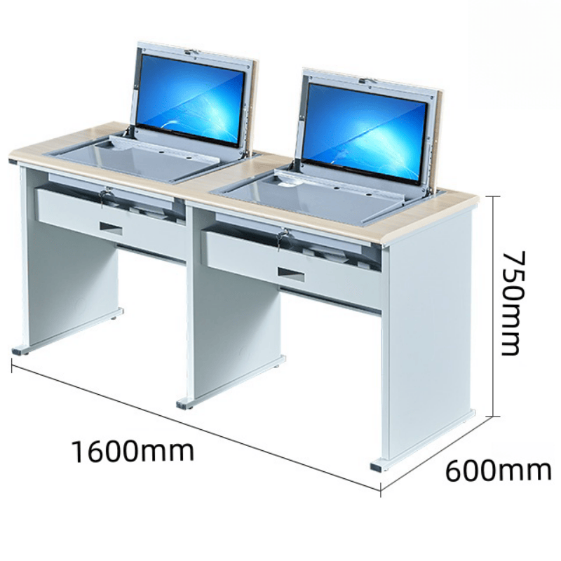 豫龙都电脑桌160cm张高清大图