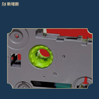 新增颜 XZY-A1A-GA107 黄底黑字18MM标签色带(计价单位:个)黄色