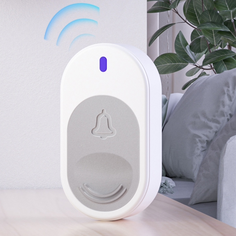 藤印象门铃无线家用电子超远距离一拖二无限电铃叮咚别墅防水遥控门玲