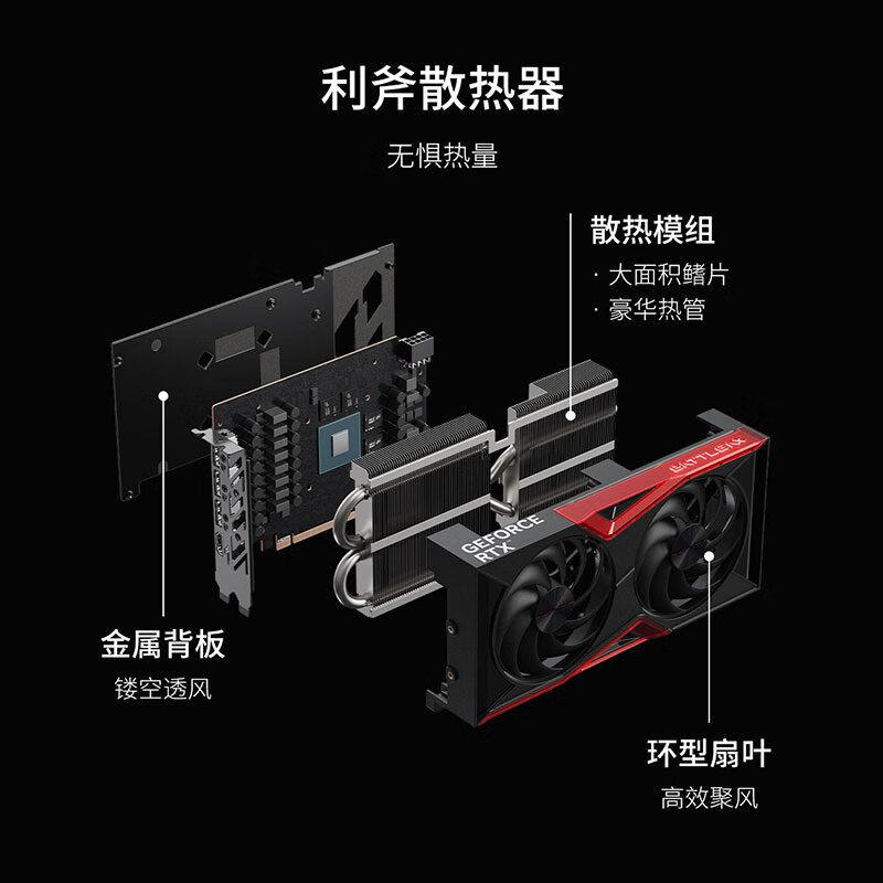七彩虹RTX 5060Ti 战斧16G独显 电脑游戏竞技主播直播AIDLSS4网游3A视频剪辑DeepSeek 50系新品 RTX 5060 Ti 战斧 16GB高清大图