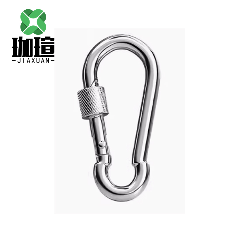 珈瑄 弹簧扣 户外登山扣攀岩速降安全钩锁 M7*70mm 个高清大图
