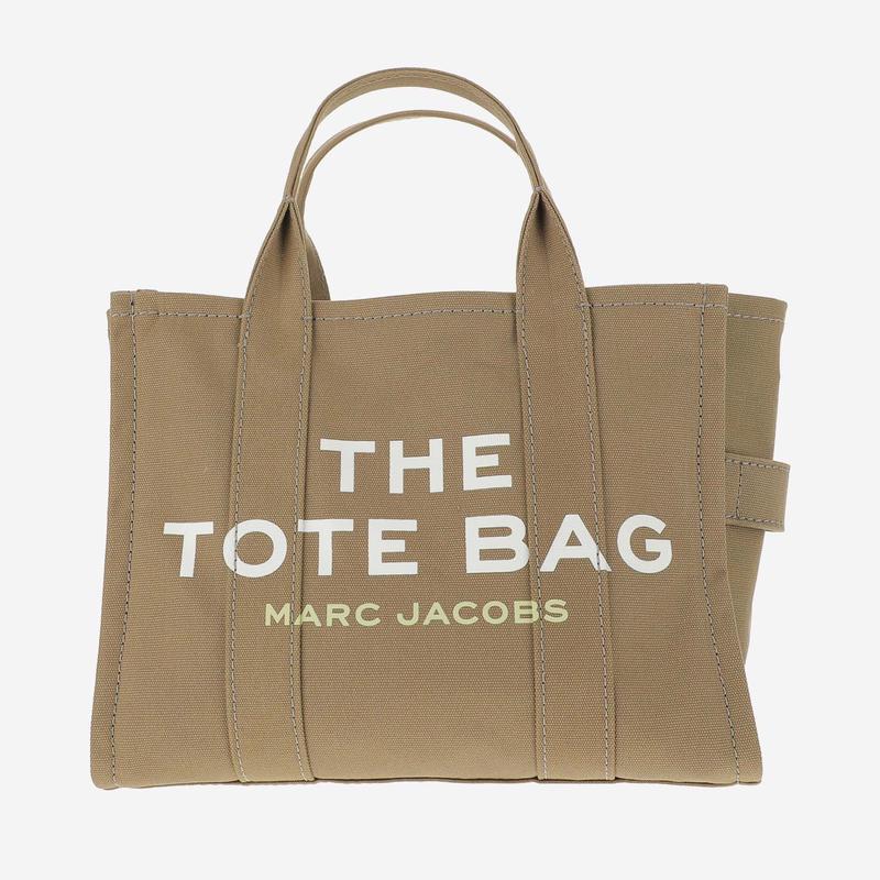 MARC JACOBS女士帆布托特包大容量实用手提斜挎两用包多功能收纳日常通勤