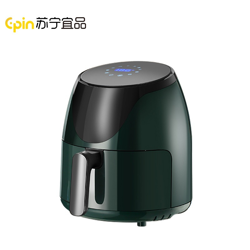 苏宁宜品家用空气炸锅新款特价大容量智能无油小多功能全自动电薯条机/4.5升全新升级电子触控款