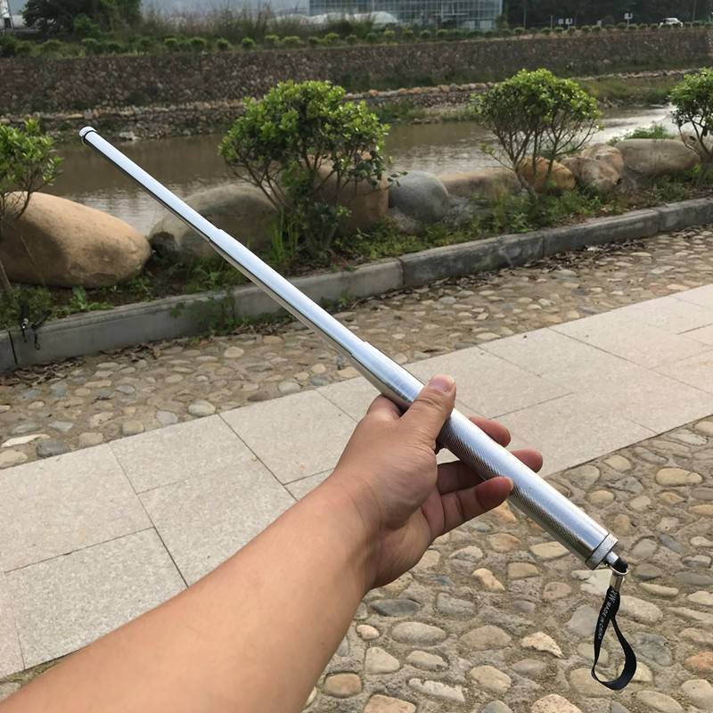 三节棍甩棍防身四节伸缩棍武术搏击用品自卫武器防身棍甩棒铁棍子