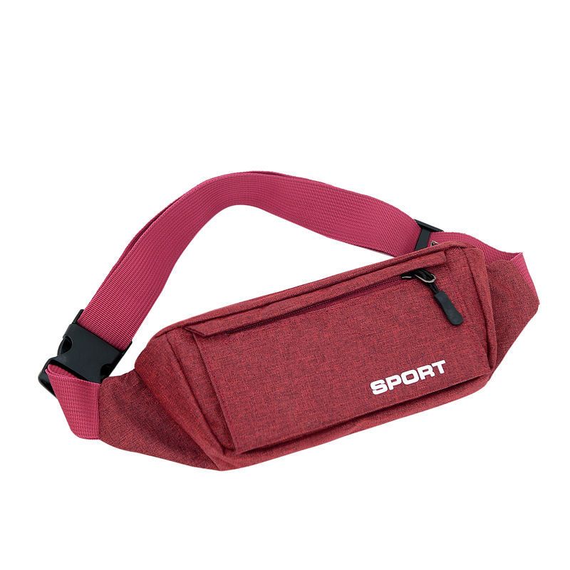 夏日新款运动腰包男女款跑步手机包多功能隐形健身包腰带包小挎包