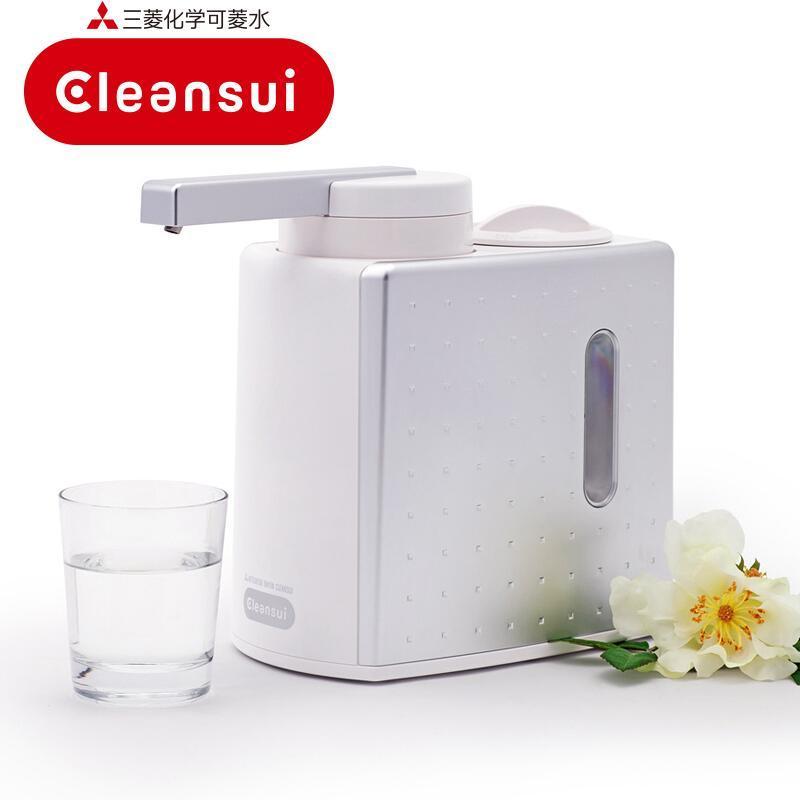 日本三菱 可菱水(CLEANSUI)净水器Q601家用厨房台上式净水机 日本原装进口 净水直饮机过滤器 免插电无废水